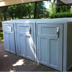 Bike lockers